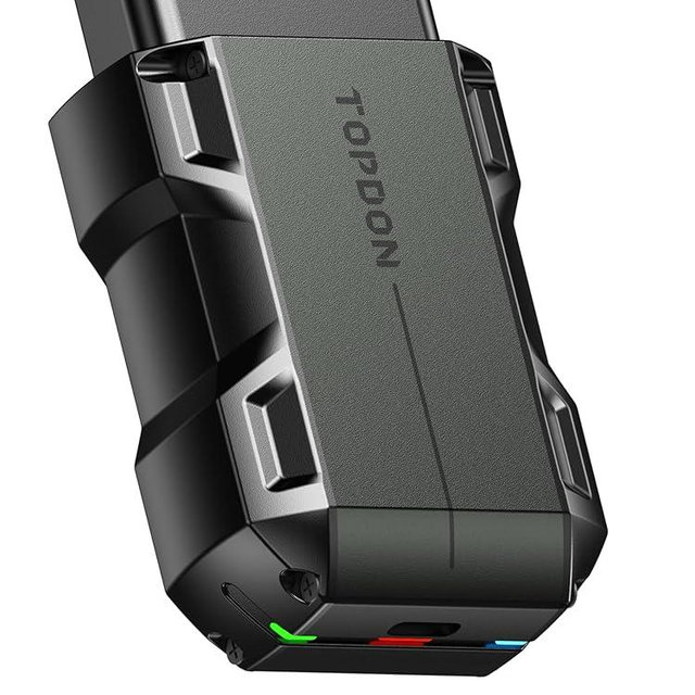TOPDON TopScan OBD2 Scanner Bluetooth, Wireless OBDII All System Diagnostic Tool for iOS & Android, Bidirectional Scan, Check Engine Car Code Reader, Vehicle Performance Test, Repair Guides, AutoVin