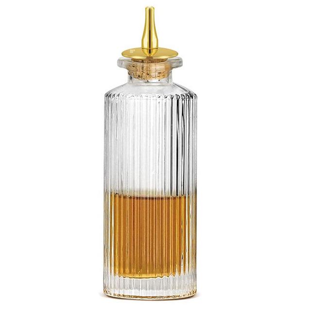 Bitter Bottle – Pillar Shape Bitter Bottle For Cocktail, 4.7oz / 140ml, Great for Bartender, Home Bar - KJP14 (Pillar Shape 4.7oz/140ml)