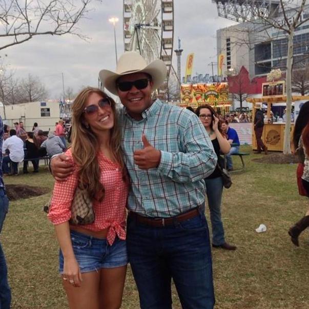 Literally our first rodeo! Rodeo Houston 2014