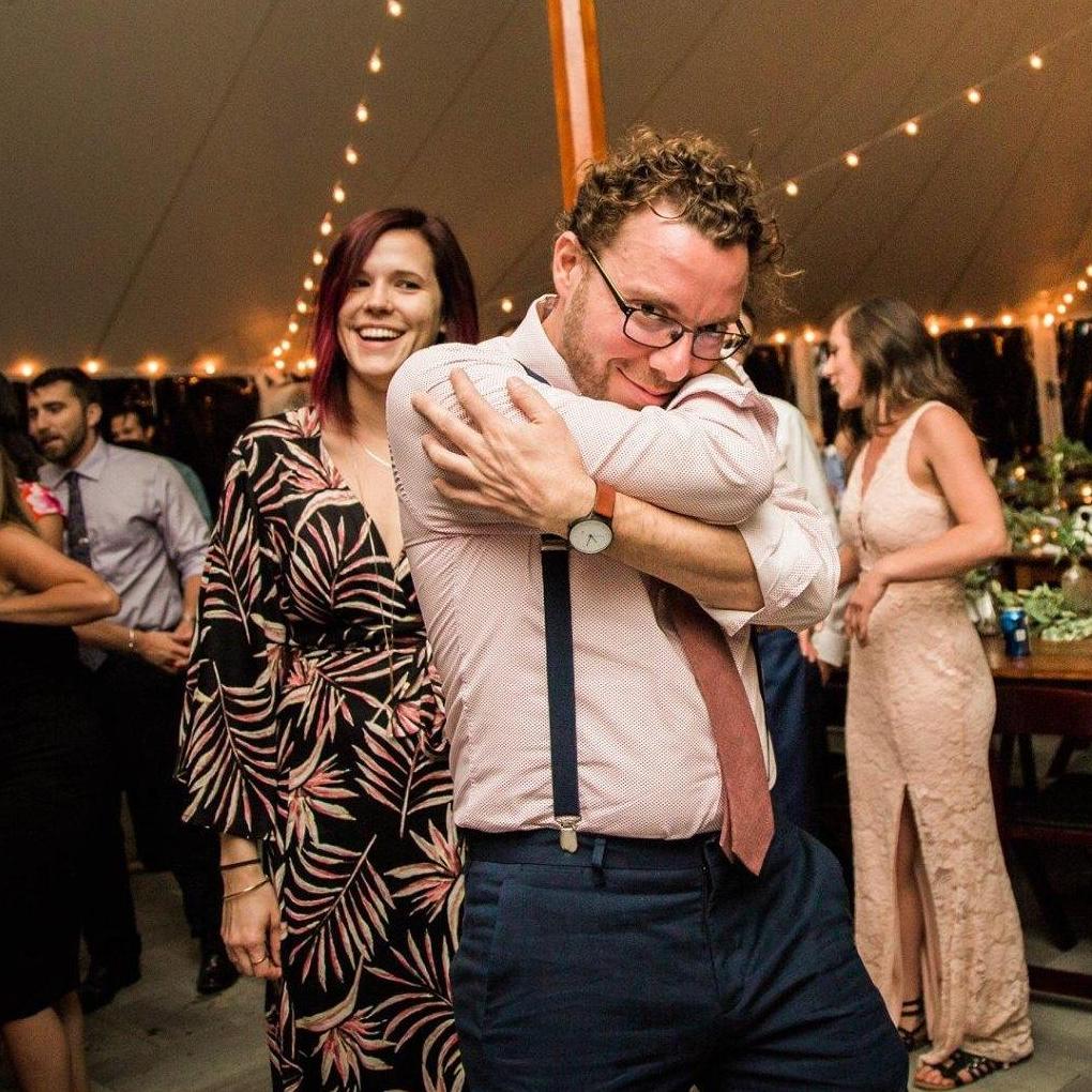 Matt on the dance floor