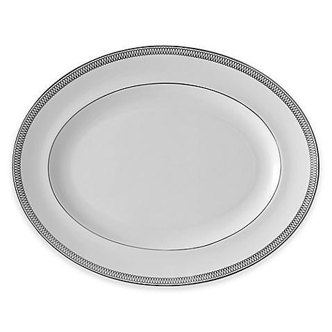 Monique Lhuillier Waterford® Opulence 13.5-Inch Oval Platter