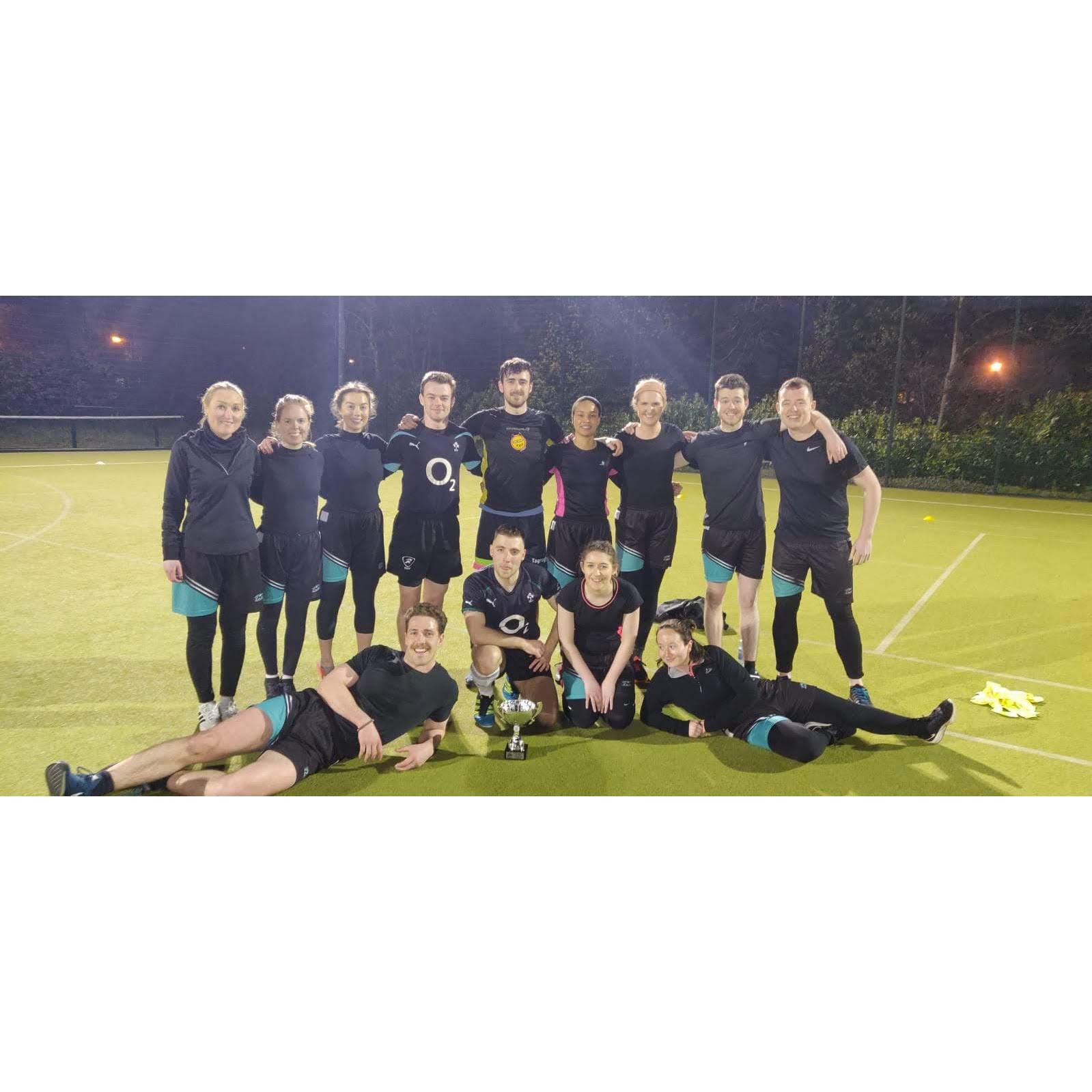 Back when Seán and Rob played under the captain of the Try Babies (Hollie)