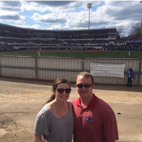 Derrick's other favorite place - Right field at Swayze aka Ole Miss Baseball - Oxford, MS