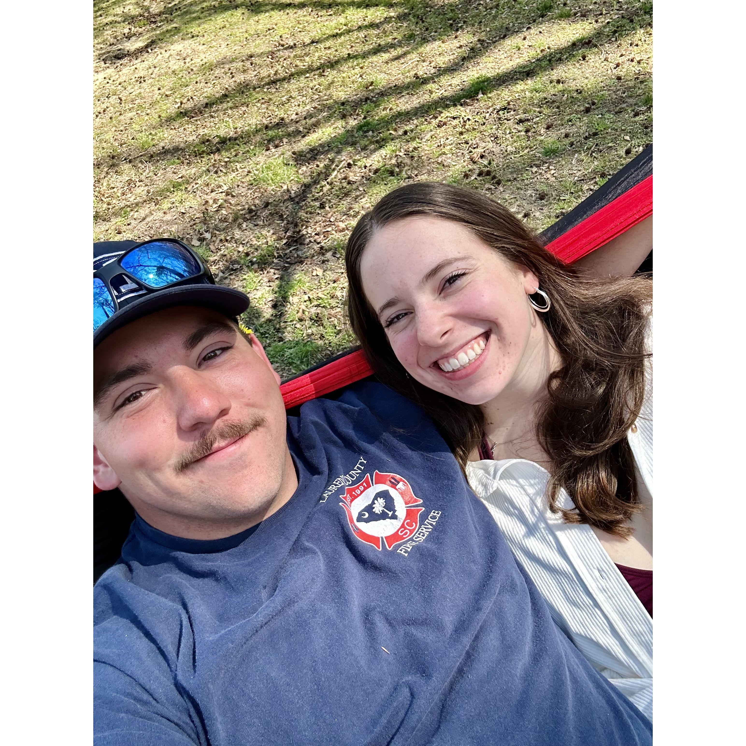 A spontaneous trip to Lake Marion.