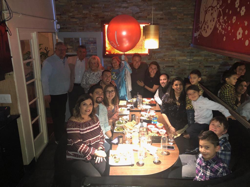 The family celebrating 🤵💍 👰