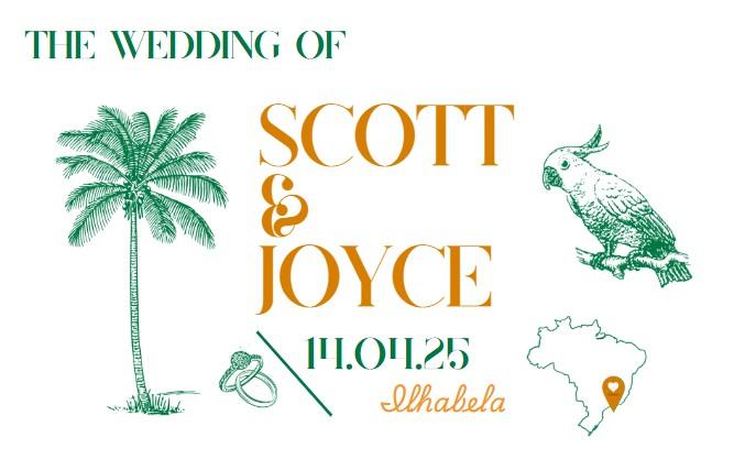 The Wedding Website of Scott McCartney and Joyce Carvalho
