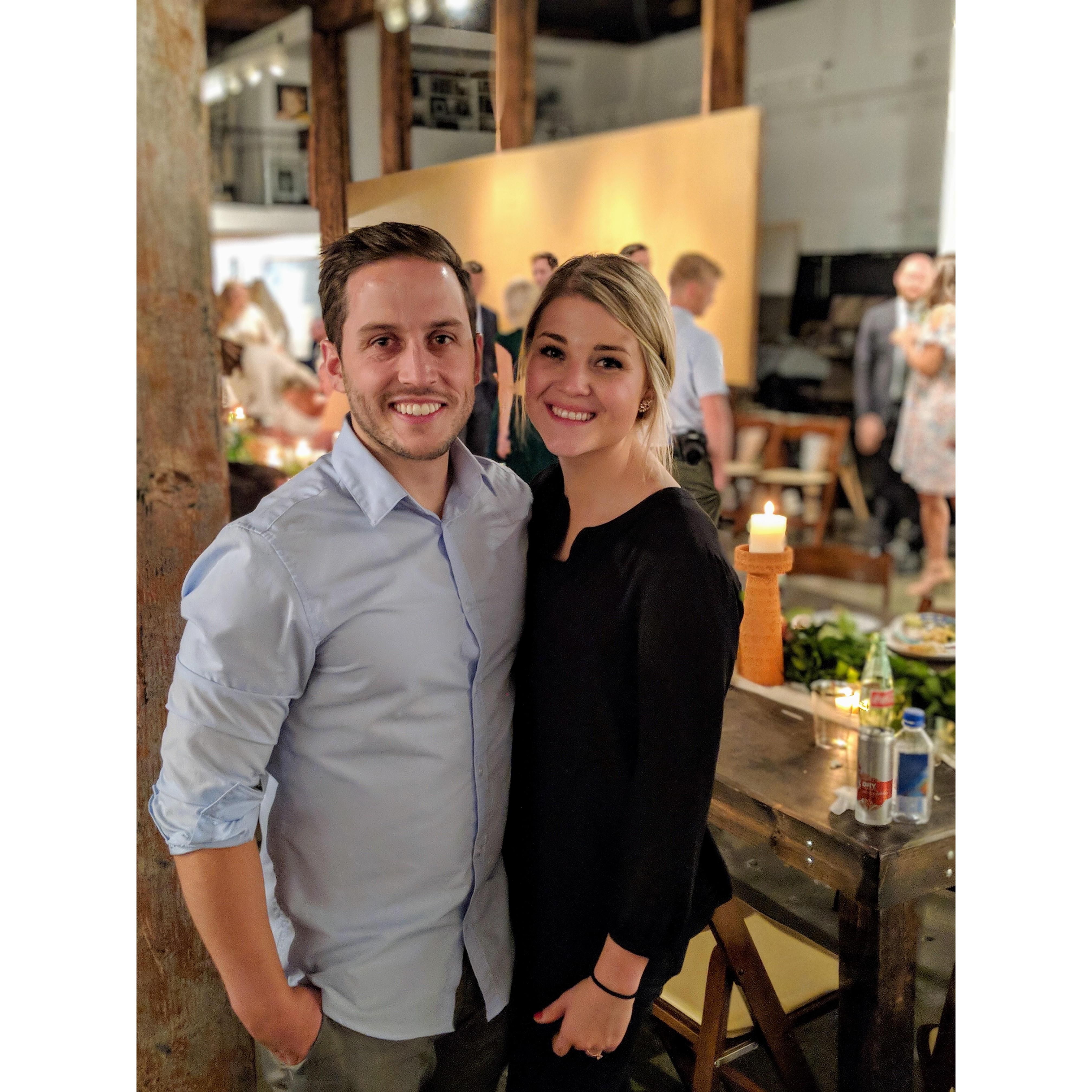 We've had a few good friends get married this year, too. September 2018.