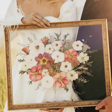 Framed Wedding Flower Preservation Fund