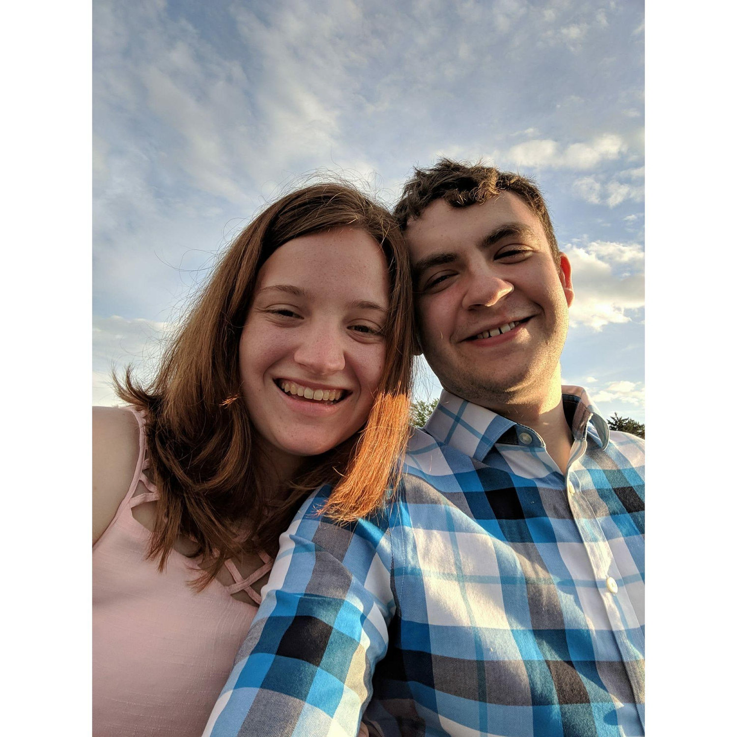 One of our first photos together!