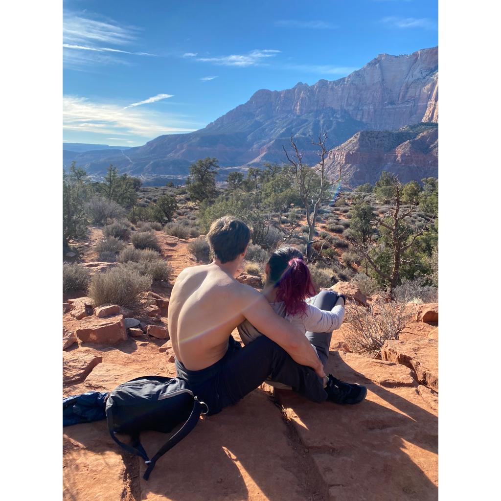 I made him come to Zion with me and meet all my crazy friends. He passed the test