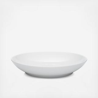 White on White Pasta Bowl