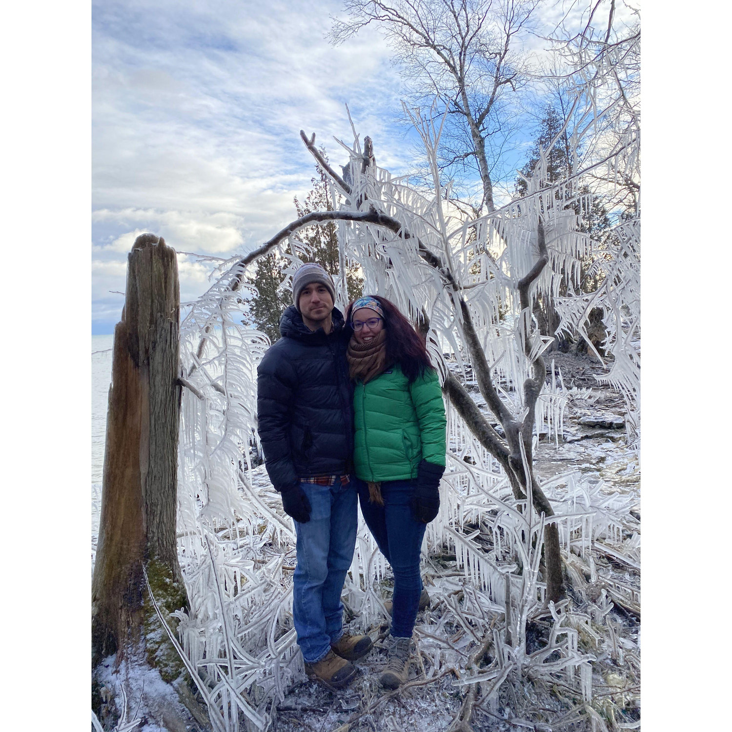 Anthony's first time in Door County!