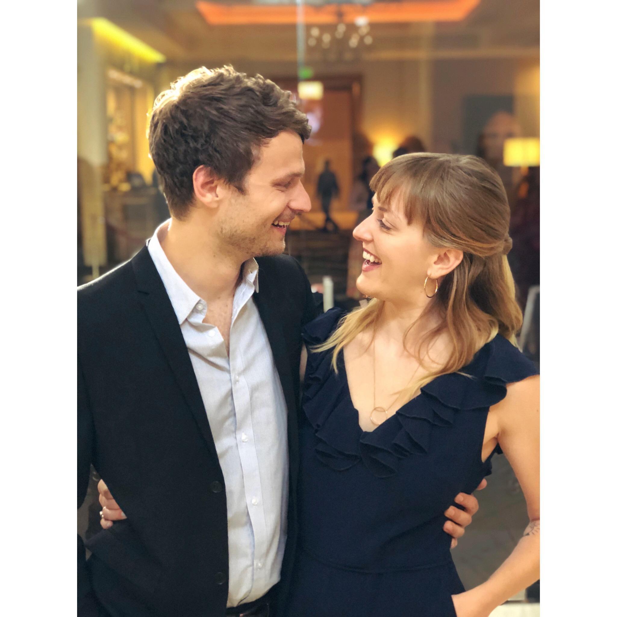 Celebrating our friends Christine and Phil's wedding (also in Santa Fe!)