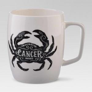 Porcelain Zodiac Cancer Mug 18oz White - Threshold™