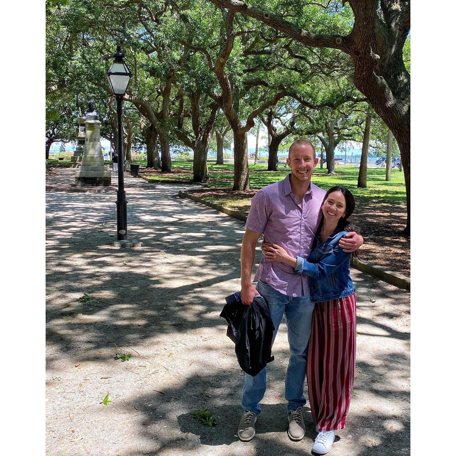 Our Instagram photo debut in none other than Charleston, SC