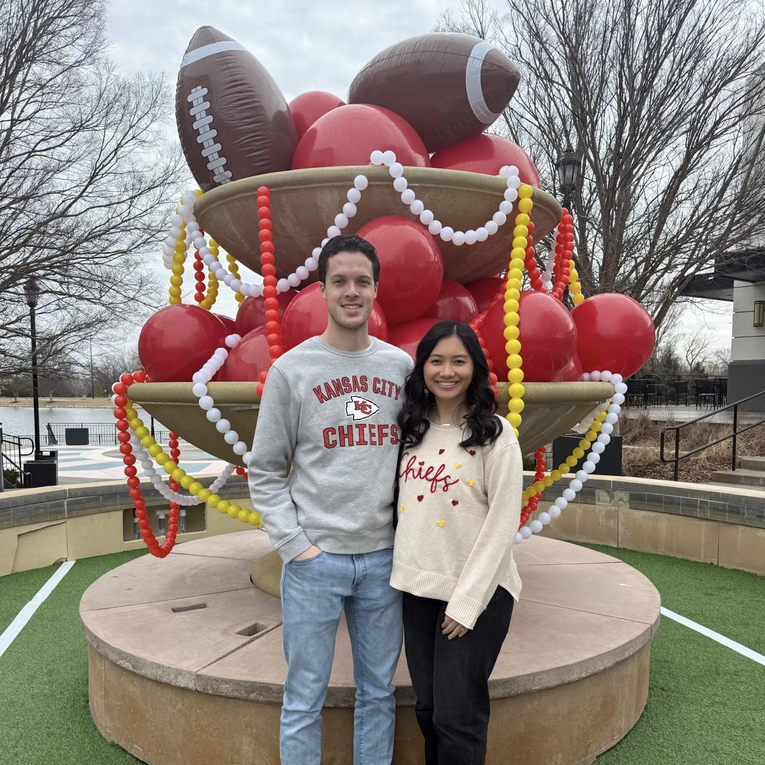 February 9, 2025 • Super Bowl Photo Op at Bradley Fair (Wichita, KS)