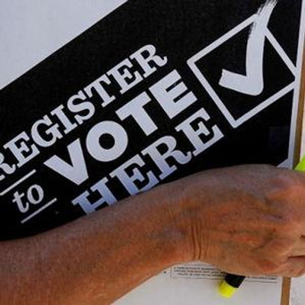 Register folks to vote in 2026 midterms