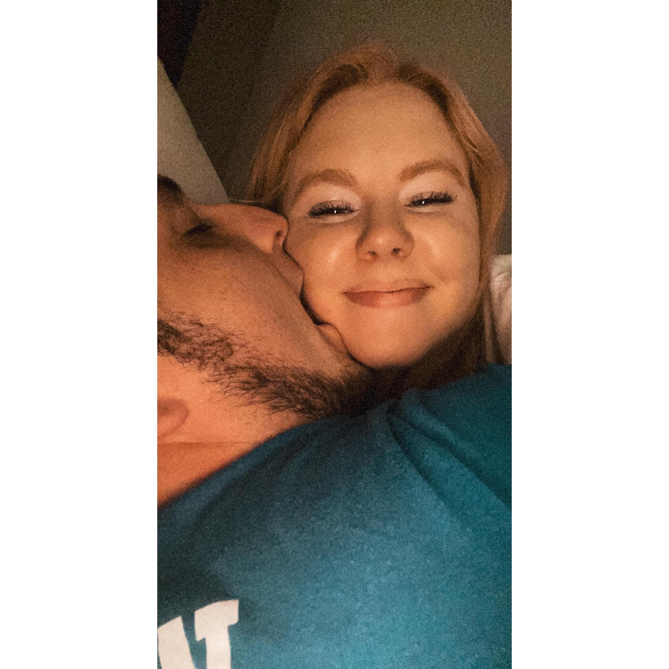 Does he really love you if he doesn't try to eat your face?