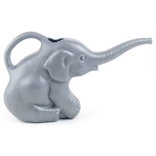 Union 63182 Elephant Watering Can, 2 quart, Gray