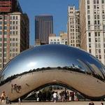 Check out Cloud Gate (a.k.a. The Bean)