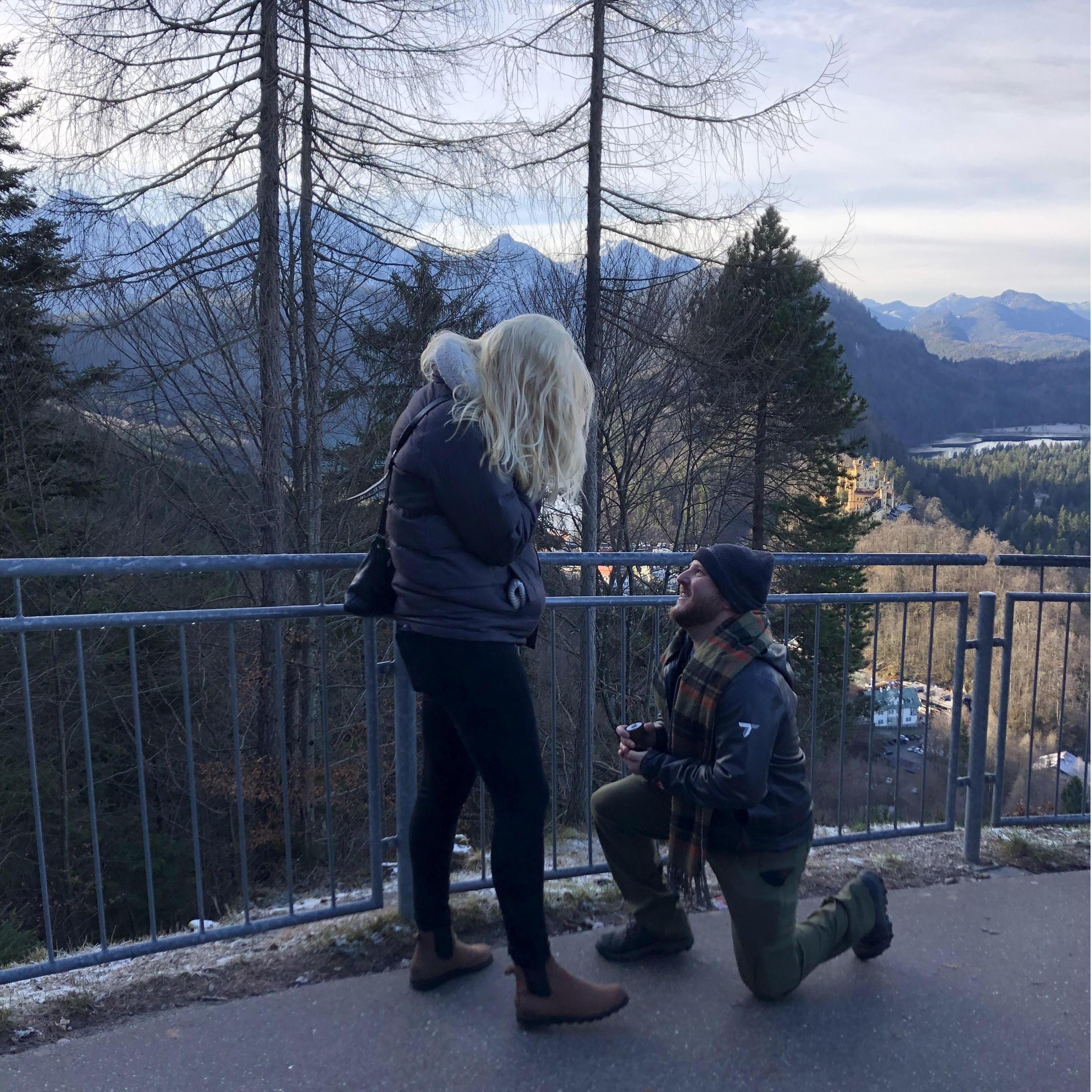 THE BEST DAY EVER!! Jason proposed to Sydney at Neuschwanstein Castle in Bavaria! (December, 26, 2019)