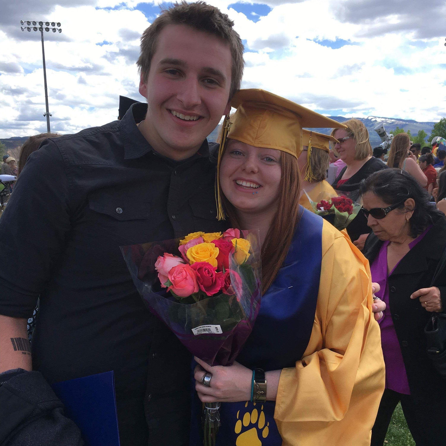 2017 Jennifer's high school graduation