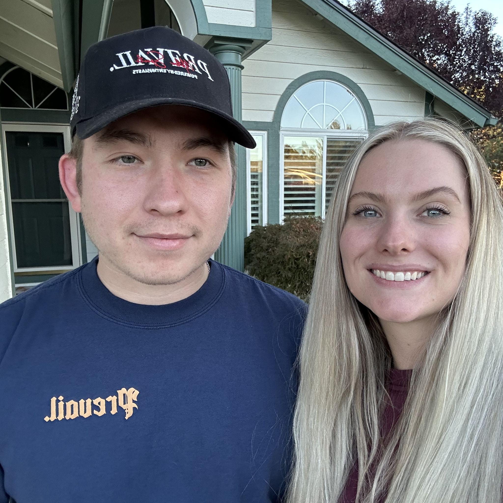 The day we toured our first home.