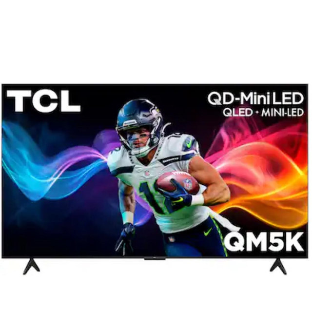 TCL - 55" Class QM5K Series 4K UHD HDR QD-Mini LED Smart TV with Google TV (2025)