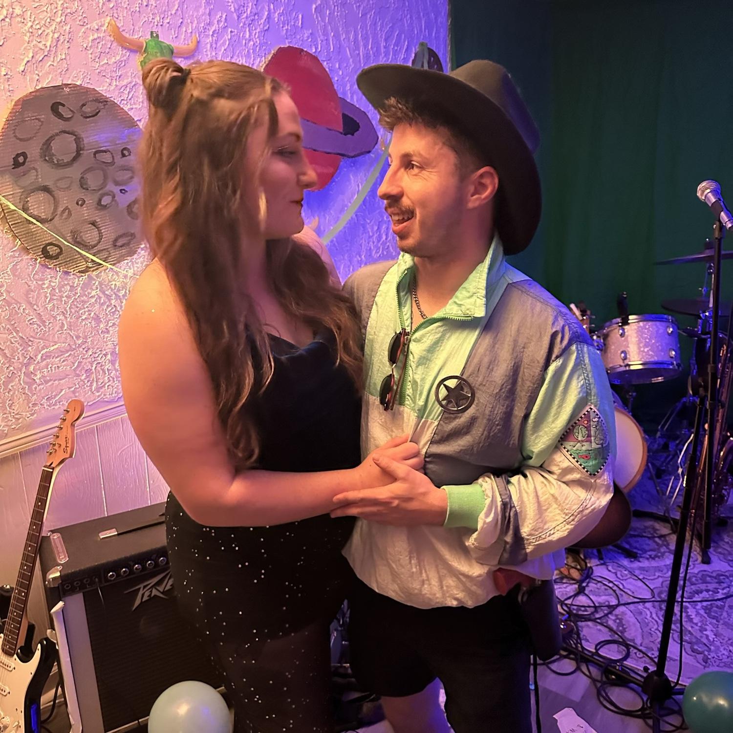 Our first picture together, ever. Space Cowboy show 🤠👽
May 2023