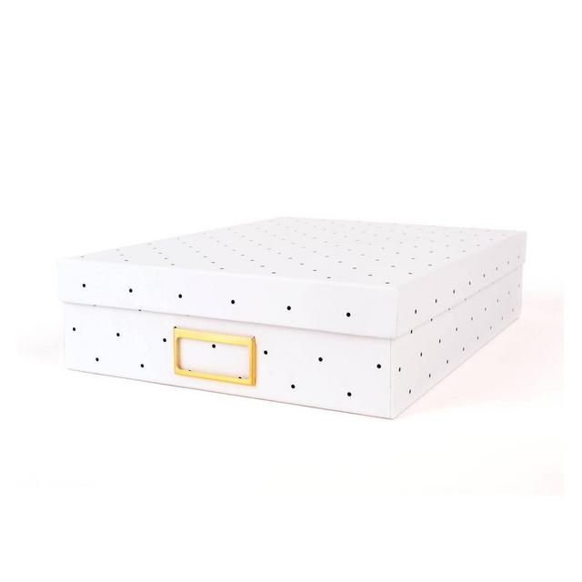 Document Box Swiss Dot - Sugar Paper Essentials