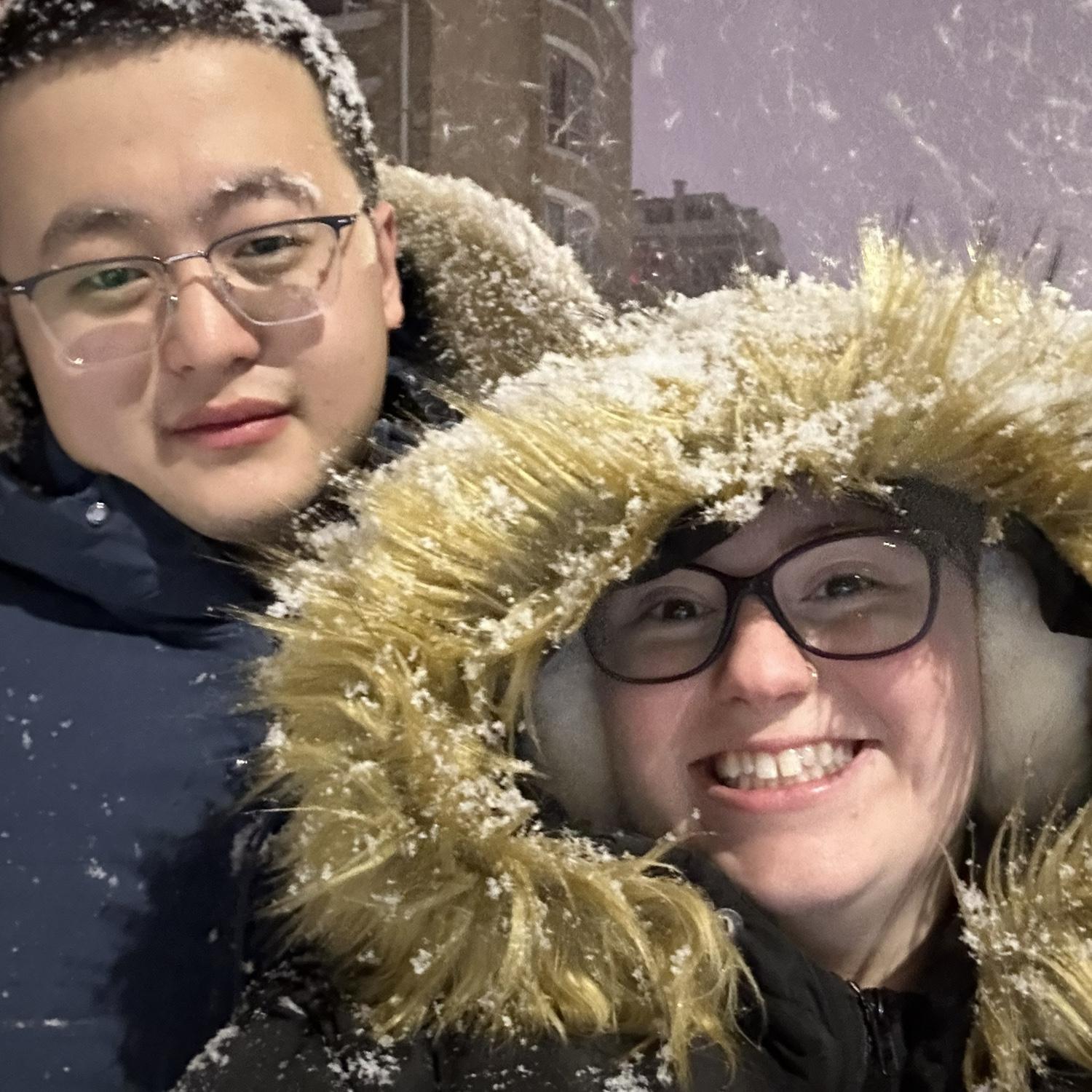 Both Heilongjiang Province and the state of Wisconsin are snowy in the wintertime!