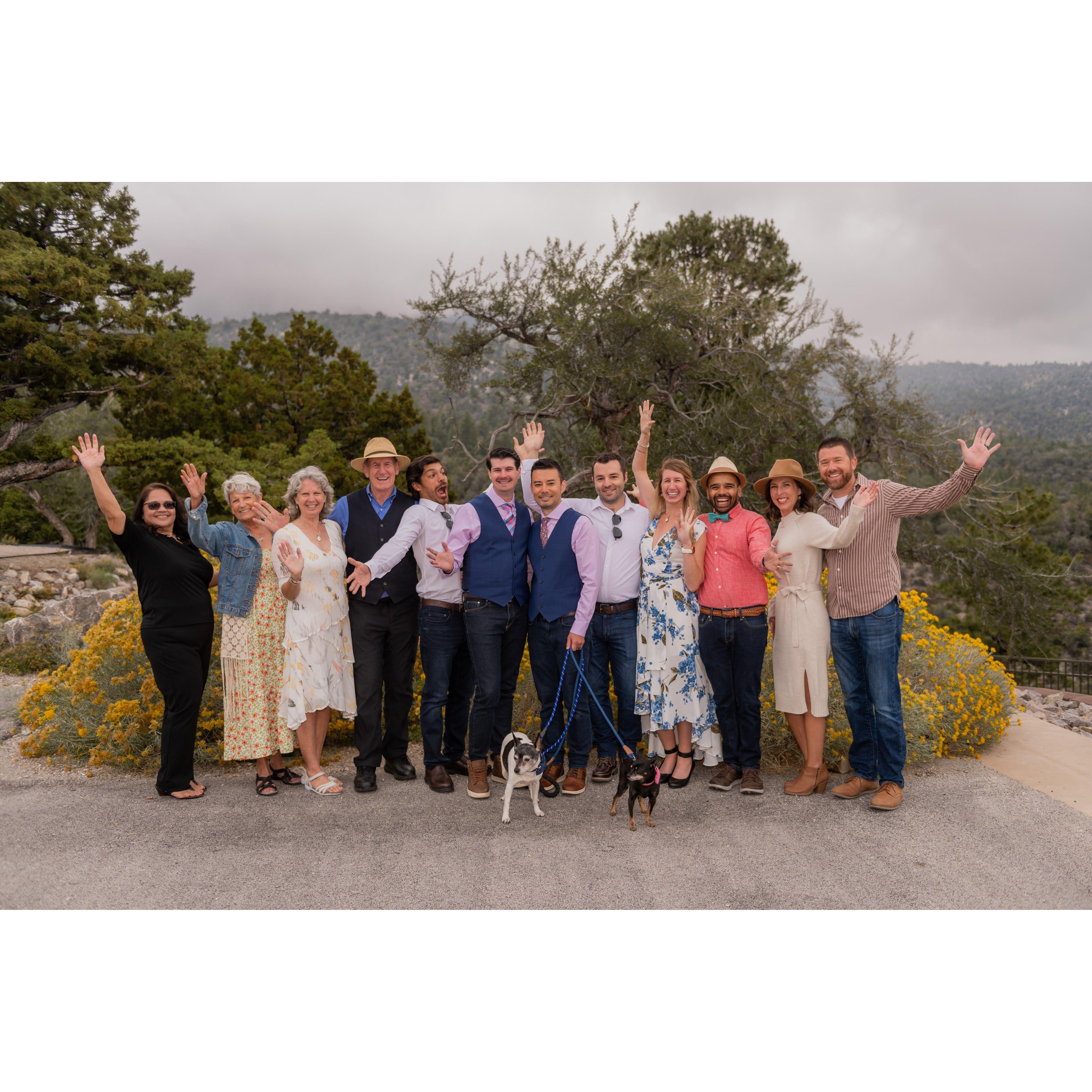 It was a day filled with an incredible amount of love thanks to everyone here.