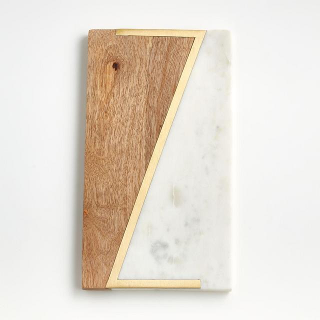"Z" Monogrammed Serving Board