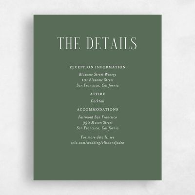 Multi-Colored Wedding Enclosure - Cole