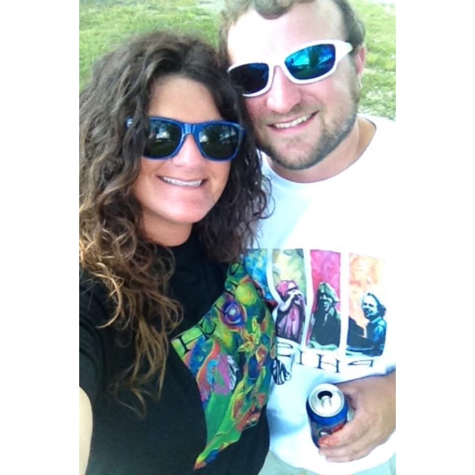First Phish show together in Raleigh, NC.