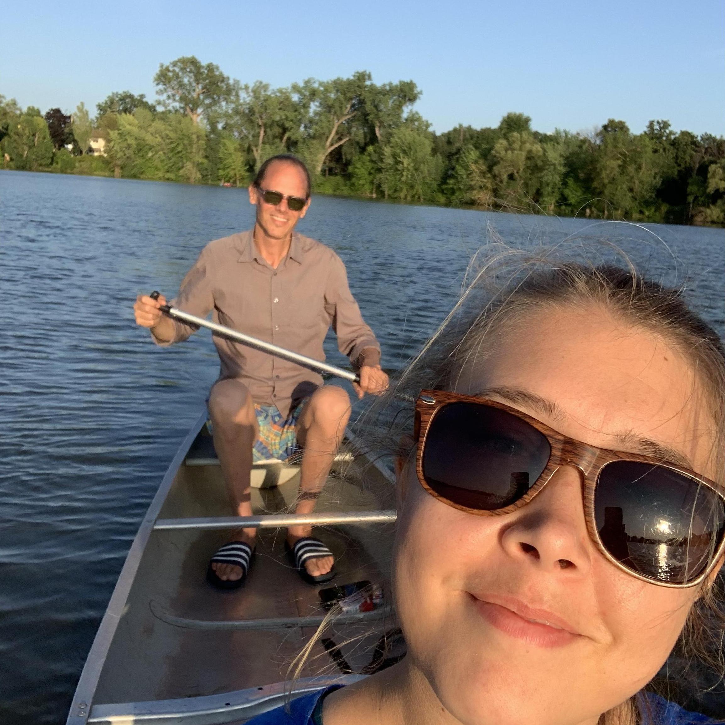 We're canoers, we canoe.