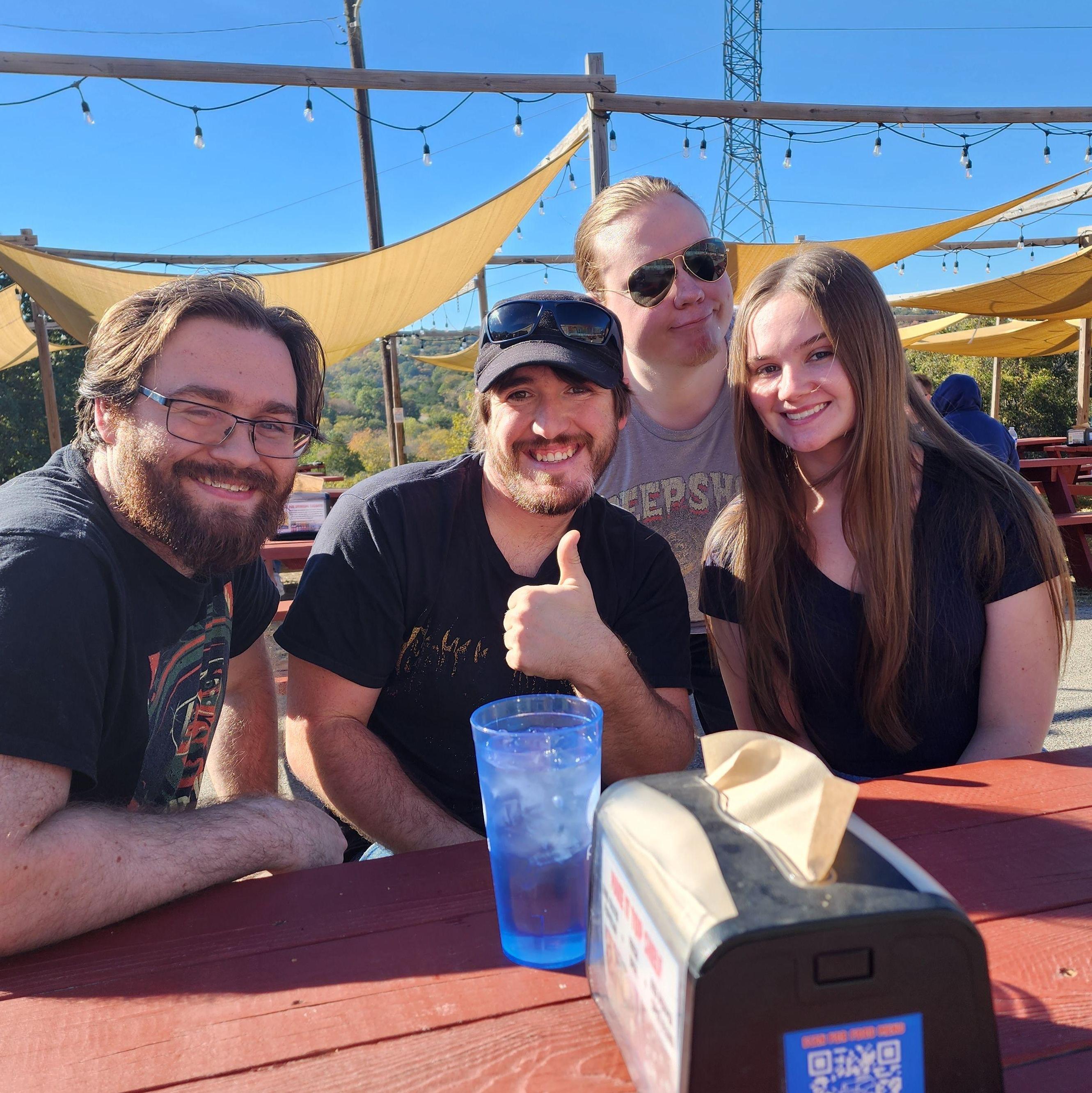 Birthday Cheers at Tailgate Brewery!