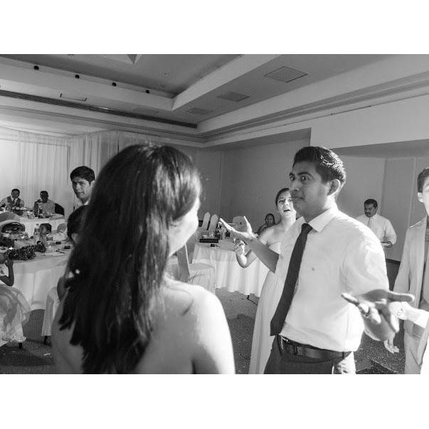 Hahahaha another snap of us dancing at Isela's wedding.
Dec. 14th, 2017!