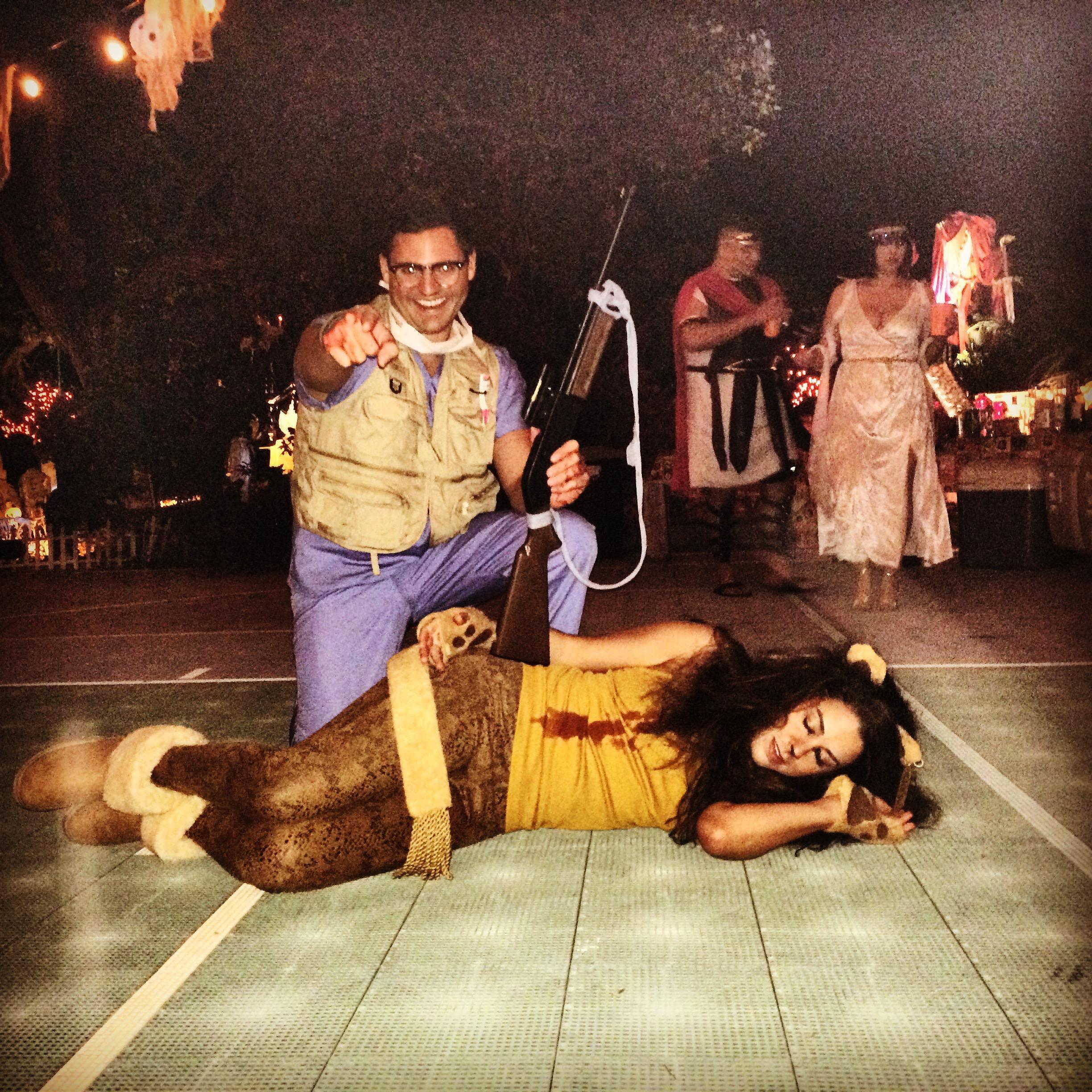Halloween. Only ONE of us won a prize