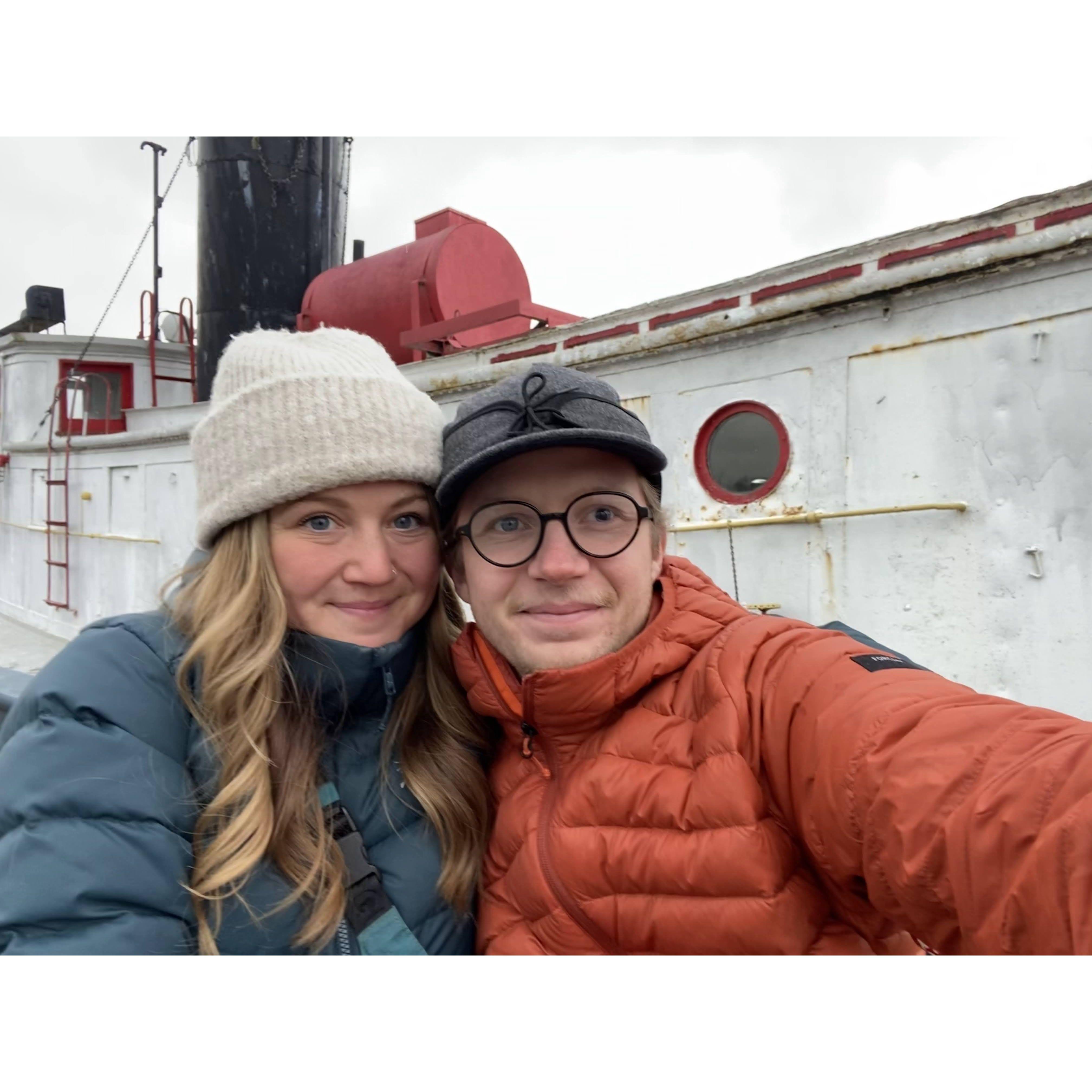 One of our first date days in Saugatuck