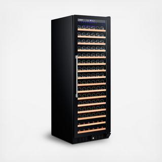 Single Zone Wine Cooler with Smoked Glass, 166-Bottle