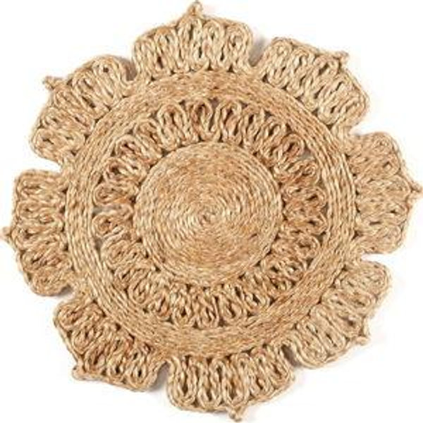 Natural Jute Braided Placemat Set of 4