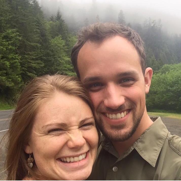 Our first trip together, to Portland Oregon for one of Ben's best friend's weddings.