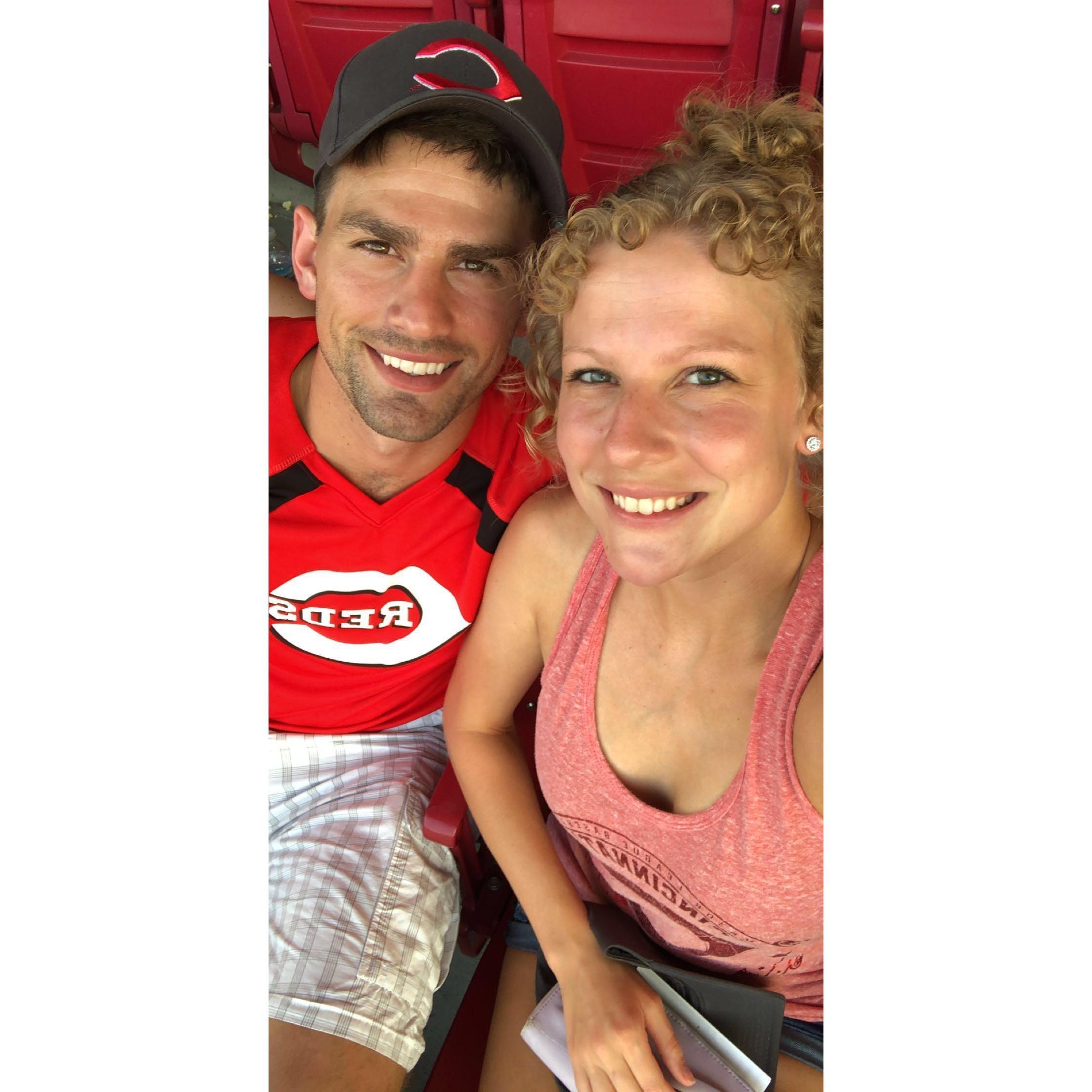 First Reds Game