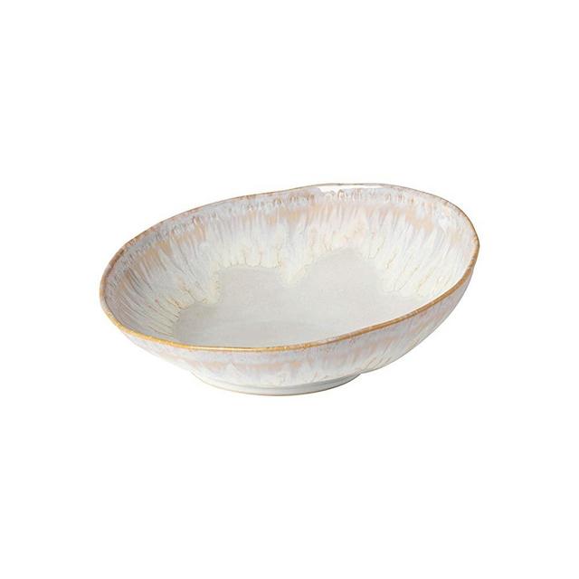Costa Nova Brisa Collection Stoneware Ceramic Serving Bowl 9", Sal