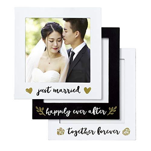 Kate & Milo Wedding Photo Magnet Set, Wedding Gift For Bride and Groom