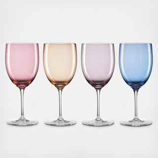 True Colors Wine Glass, Set of 4