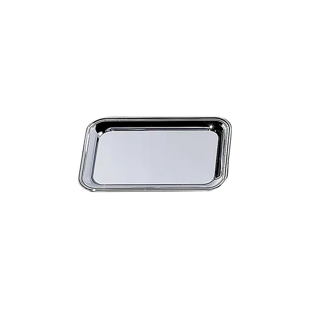 Jiallo Nickel Plated Rectangular Cash Tray 6x9"