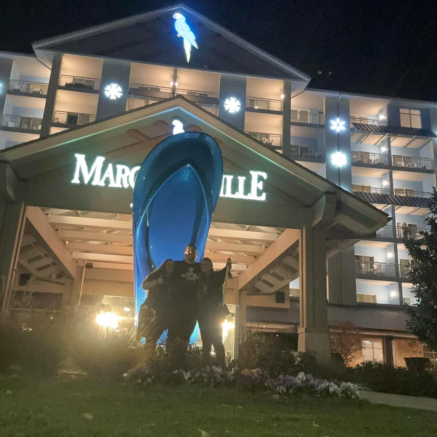 We did not really stay here we just wanted a photo with the flip flop