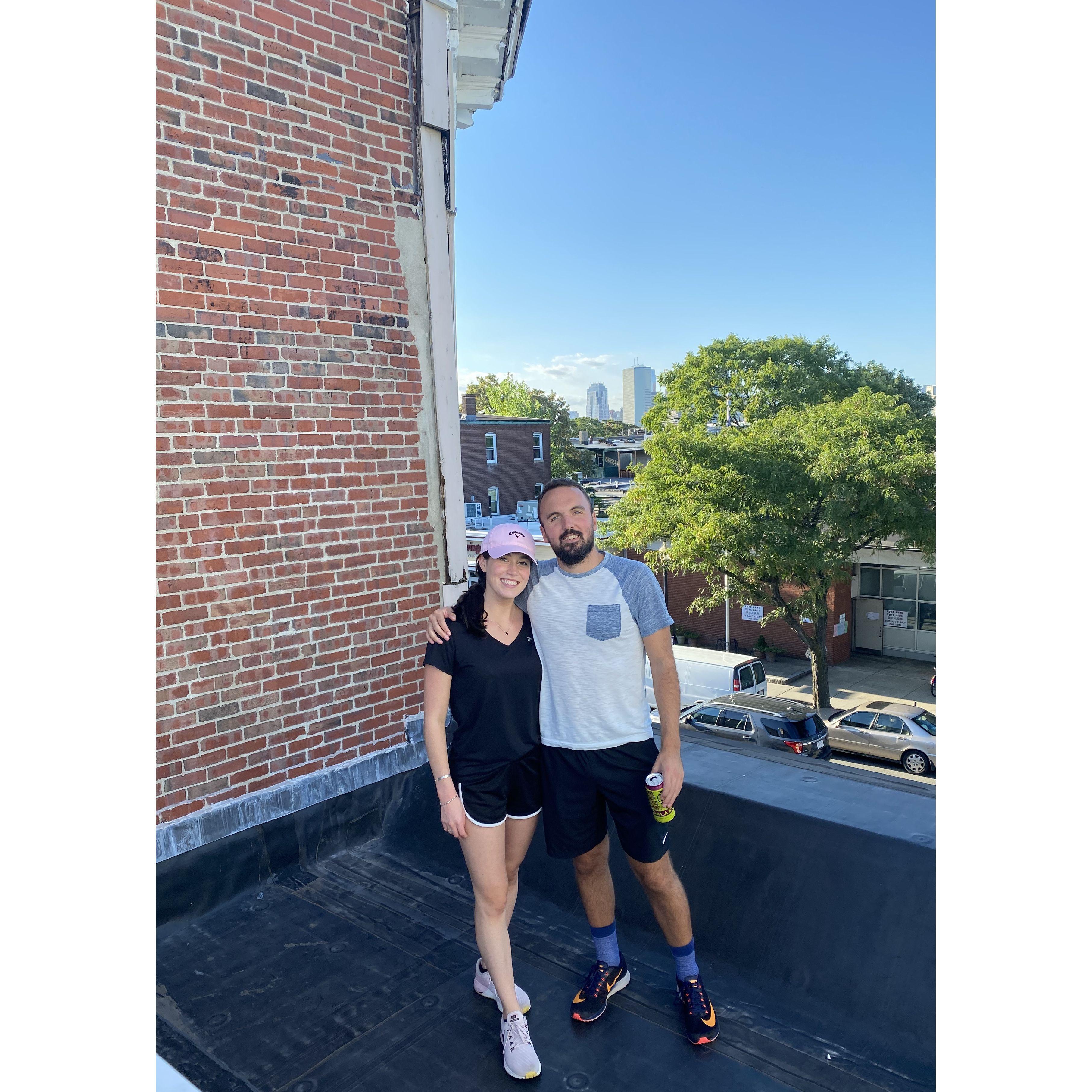 Moving day into our apartment in Southie!